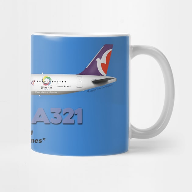 Airbus A321 - Air Macau "East Asian Games" by TheArtofFlying